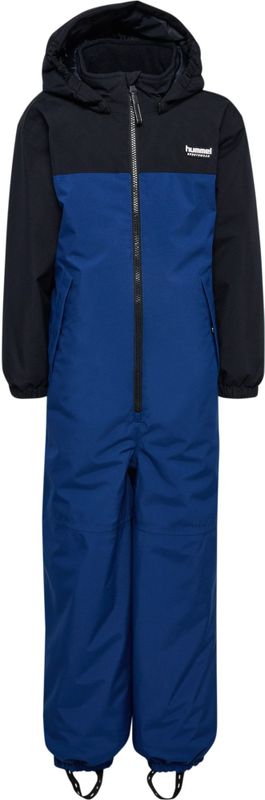 Hummel - hmlJR BLOCK SNOWSUIT WP - Winteroverall - Donkerblauw - Junior
