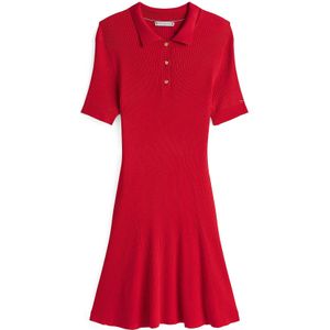 TOMMY HILFIGER Gebreide jurk  rood