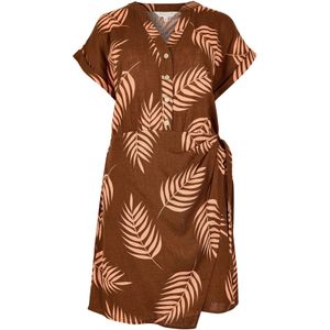 Apricot Jurk ' '  roestrood