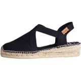 Toni Pons - Verona - Espadrilles - Vegan - Katoenen Stof - Jute Sleehak 4 cm