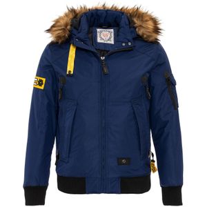 CIPO & BAXX Winterjas  blauw