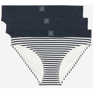 Marc O'Polo Slip 'Essentials'  nachtblauw / wit