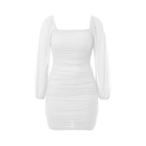 Imily Bela Jurk  wit