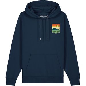 Watapparel Sweatshirt 'Good Vibe'  navy / gemengde kleuren