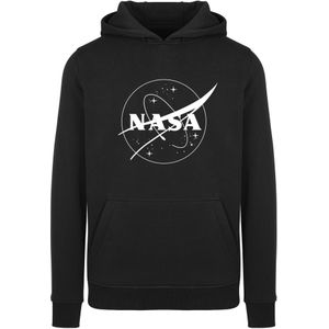 F4NT4STIC Sweatshirt 'Nasa Classic Insignia'  zwart / wit