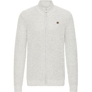 !Solid Gebreid vest 'Ricard'  lichtgrijs