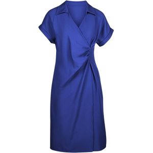 MADELEINE Kokerjurk  royal blue/koningsblauw