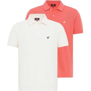 Williot Shirt  zalm roze / wit