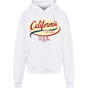 F4NT4STIC Sweatshirt 'California'  navy / lichtgeel / donkerrood / wit