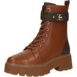 Michael Kors Enkellaarzen - Mandy Lace Up Bootie in bruin