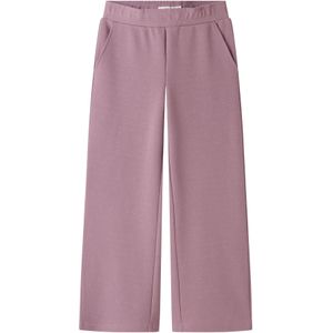 Broek - Zware Jersey - Wijde Pijpen - Verstelbare Taille - Glitter Detail