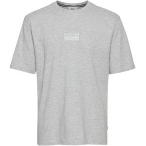 !Solid Shirt 'RUI'  lichtgrijs / wit