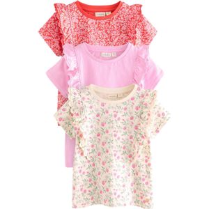 LAURA ASHLEY Shirt  beige / pink / rood / wit