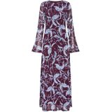 Onlcyril - Midi-jurk - Zwart - Regular Fit - Lange Mouwen - Enkel Lengte