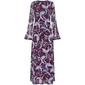 Onlcyril - Midi-jurk - Zwart - Regular Fit - Lange Mouwen - Enkel Lengte