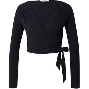 ABOUT YOU Shirt 'Talisha'  grijs gemêleerd