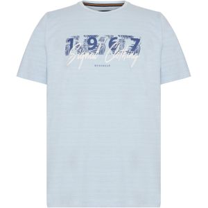 Signal Shirt 'Gert'  blauw / lichtblauw / wit