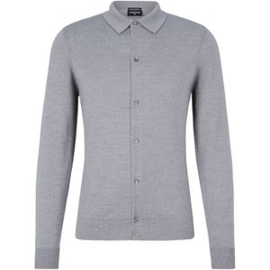 STRELLSON Gebreid vest 'Marek'  lichtgrijs