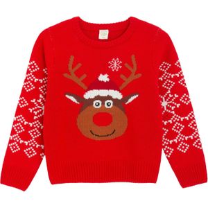 Cool Club Trui  rood / wit