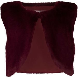 happy girls Bodywarmer  donkerrood