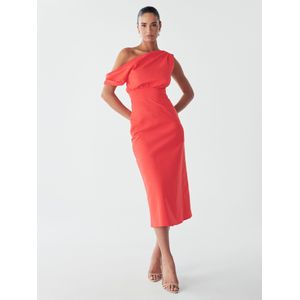BWLDR Jurk 'SONOA MAXI DRESS'  rood
