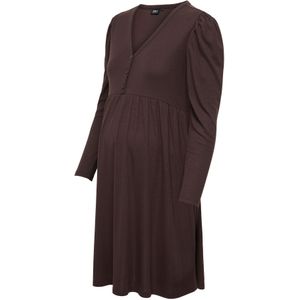 Olmcamoni - Korte Jurk - V-Hals - Jersey - Knielengte - Korte Mouwen