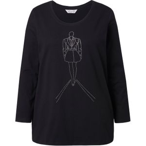 MIAMODA Shirt  zwart