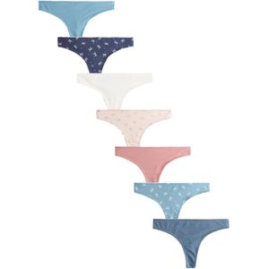 Next String  blauw / pink / wit