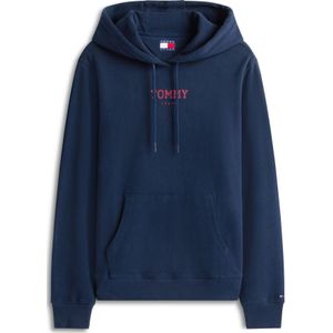Tommy Jeans Sweatshirt 'ESS'  navy / pink
