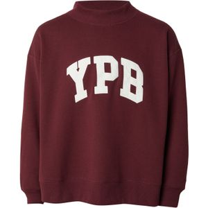 Abercrombie & Fitch Sweatshirt  wijnrood / wit