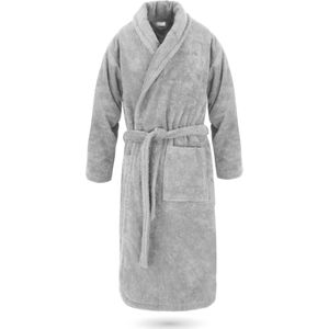normani Badjas lang  grijs