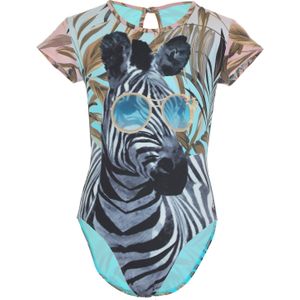 OLYMPIA Badpak  aqua / bruin / cappuccino / zwart