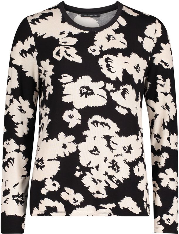 Betty Barclay Shirt  zwart / wit