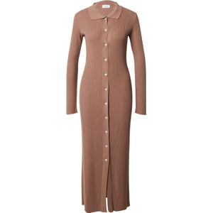 ABOUT YOU x Toni Garrn Gebreide jurk 'Ireen'  taupe