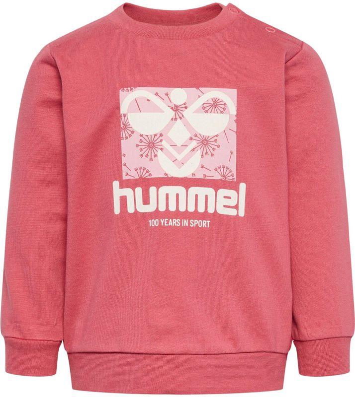 Hummel - hmlLIME - Sweater - Lime - Biologisch Katoen - Met Drukknoopsluiting