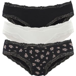 VIVANCE Slip  beige / zwart / wit