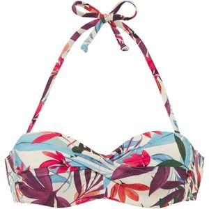 LASCANA Bikinitop  crème / lichtblauw / donkergroen / lila / pink