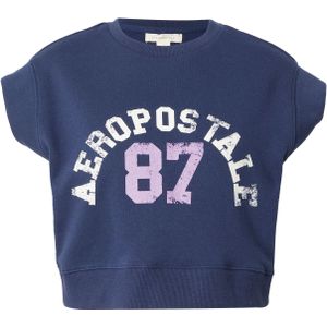 AÉROPOSTALE Sweatshirt  navy / lavendel / wit