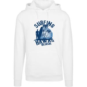 F4NT4STIC Sweatshirt 'Hawaii Surf Beach Summer'  blauw / wit