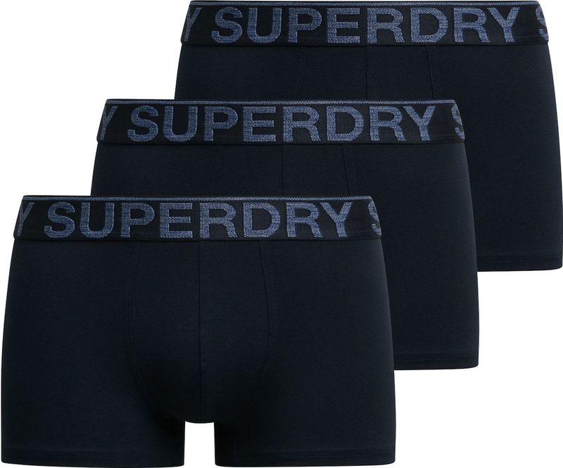 Superdry - Boxers - 3 Eenheden - Trunk Model - Zachte Jersey Stof