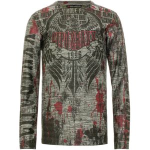 CIPO & BAXX Shirt  antraciet / gemengde kleuren