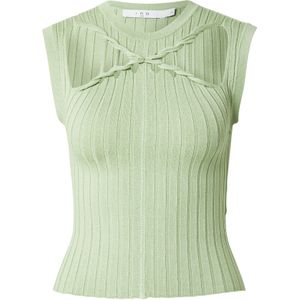 IRO Gebreide top  lichtgroen