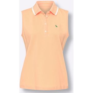 heine Top  groen / abrikoos / wit