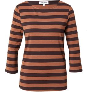 MORE & MORE Shirt  bruin / chocoladebruin