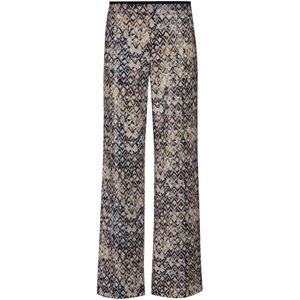 MADELEINE Broek  beige / blauw / curry / zwart