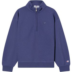 Champion - Enziaan - Sweatshirt - Effen - Halve Rits - Losse Pasvorm