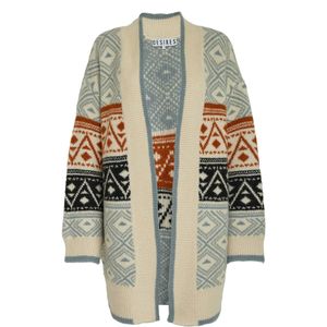DESIRES - DSFija - Gebreid Vest - Grijs