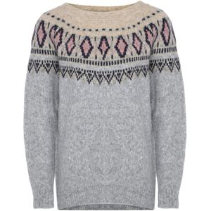 Jalene Trui  grijs / gemengde kleuren