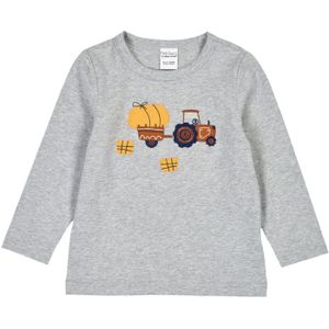 Fred's World by GREEN COTTON Shirt  navy / bruin / grijs / oranje