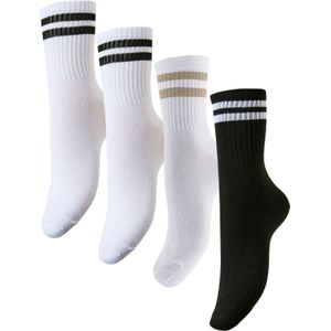 PIECES Sokken 'PCCally'  beige / zwart / wit